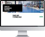 proyecto web para pisos industriales de moneky plus agencia de marketing digital inbound en Bolivia